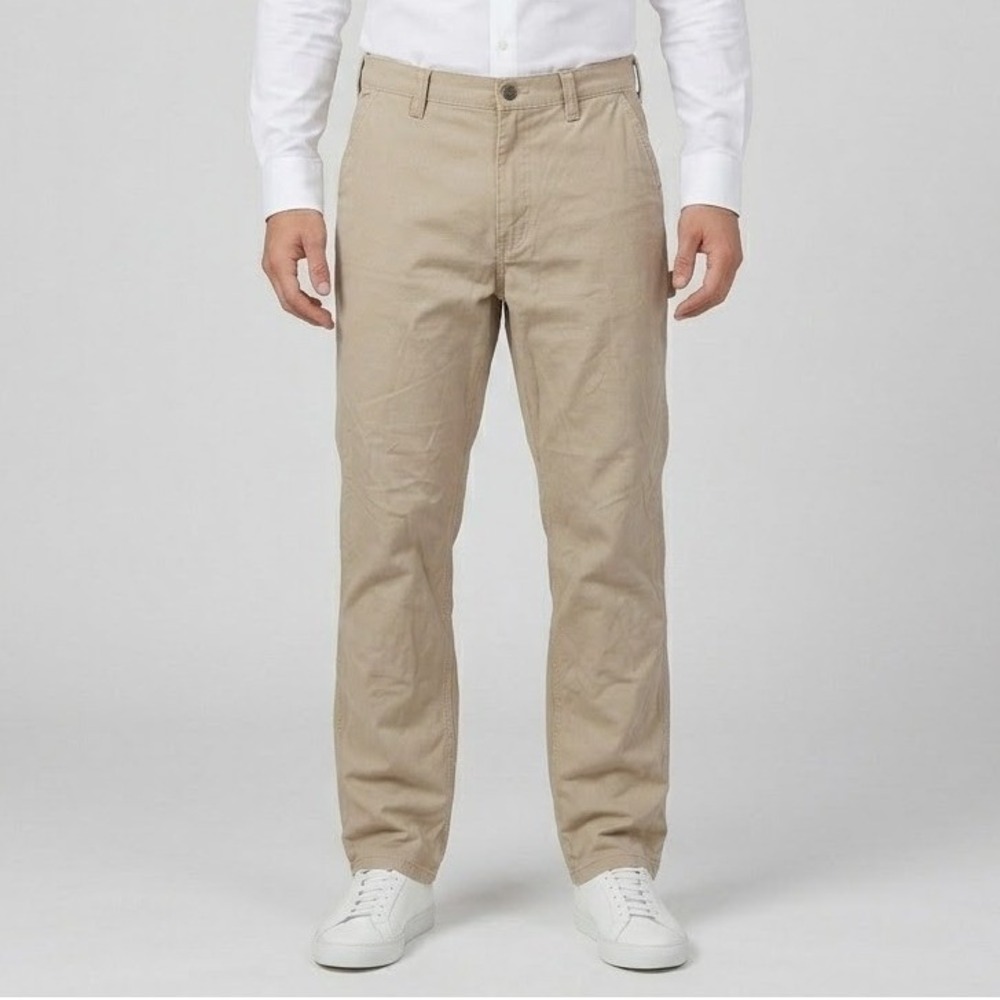 Carhartt 100095 Relaxed Fit Rugged Work Khaki Pants‎ Men's 40x34 Tan EUC